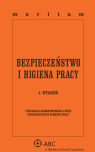 Okładka książki Bezpieczeństwo i Higiena Pracy Meritum