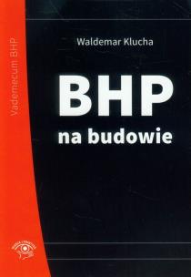 Okładka książki BHP na budowie