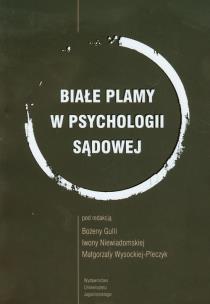 Opakowanie Białe plamy w psychologii sądowej