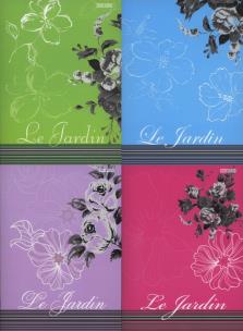 Opakowanie Brulion A5 Top-2000 w kratkę 96 kartek Le Jardin mix