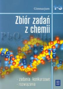 Okładka książki Chemia GIM 1-3 zbiór zadań Bigos wyd.2009 WSiP