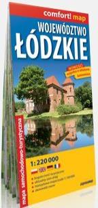 Okładka książki Comfort!map Województwo łódzkie 1:220 000