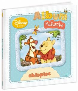 Okładka książki Disney Baby. Album Maluszka - chłopiec