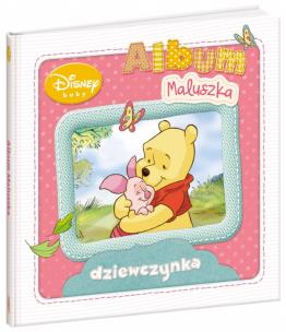 Okładka książki Disney Baby. Album Maluszka - dziewczynka