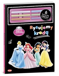 Okładka książki Disney Księżniczka Rysujemy kredą