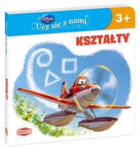 Okładka książki Disney Ucz się z nami. Samoloty. Kształty