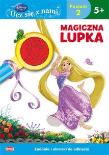 Okładka książki Disney Uczy. Księżniczki. Magiczna lupka