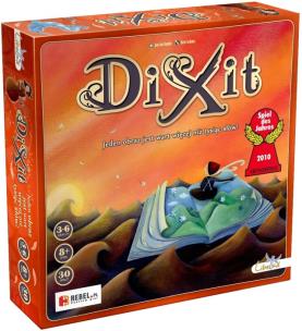 Dixit - gra planszowa. Wydawca: Rebel. Multiszop.pl Opakowanie Dixit - gra planszowa