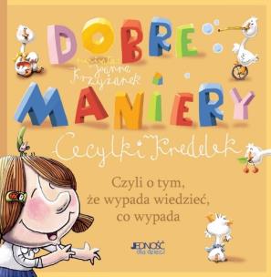 Okładka książki Dobre maniery Cecylki Knedelek