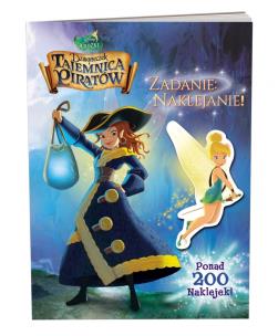 Okładka książki Dzwoneczek i tajemnica piratów. Zadanie:naklejanie