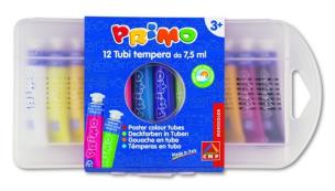Opakowanie Farby plakatowe Primo Tempera w tubkach12 kolorów