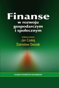 Okładka książki Finanse w rozwoju gospodarczym i społecznym