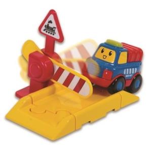 Opakowanie Go! Go! Kierowco Mały Zestaw z mówiącym pojazdem Szlaban kolejowy