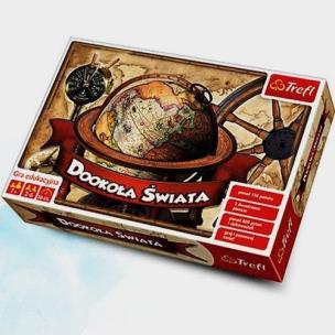 Okładka książki Gra - Dookoła Świata TREFL