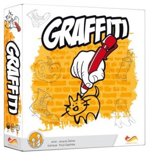 Gra - Graffiti FoxGames. Autor: Zeimet Jacques. Multiszop.pl Okładka książki Gra - Graffiti FoxGames