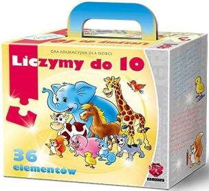 Okładka książki Gra - Liczymy do 10 MAXIM