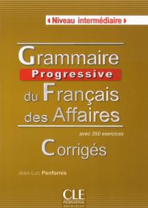 Okładka książki Grammaire progressive du francais Affaire Klucz