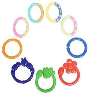 Opakowanie Grzechotka gryzak mix kolorów