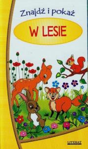 Okładka książki Harmonijka znajdź i pokaż. W lesie