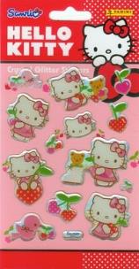 Okładka książki Hello Kitty Naklejki crystal brokatowe