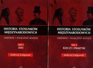 Okładka książki Historia stosunków międzynarodowych tom 1-2
