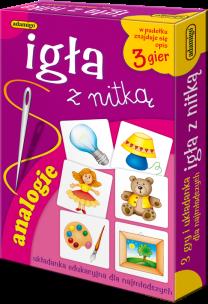 Opakowanie Igła z nitką Układanka edukacyjna