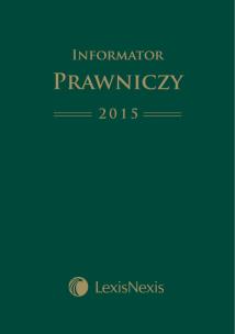 Opakowanie Informator Prawniczy 2015 LexisNexis format A5 Zielony
