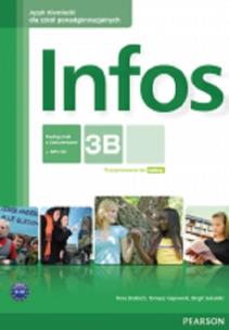 Okładka książki Infos 3B podr z ćw + CD LONGMAN