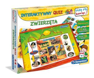 Okładka książki Interaktywny Quiz Zwierzęta