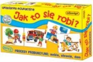 Opakowanie Jak to się robi Układanka edukacyjna Seria 1