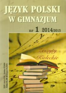 Opakowanie Język Polski w Gimnazjum nr 1 2014/2015