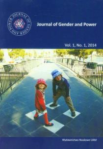 Opakowanie Journal of Gender and Power 1/2014