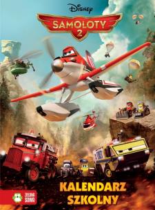 Okładka książki Kalendarz szkolny z Samolotami 2