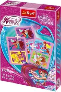 Okładka książki Karty Domino - Winx Club TREFL