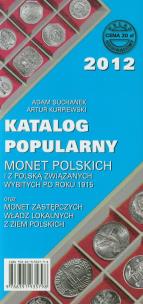 Okładka książki Katalog popularny monet polskich i z Polską związanych wybitych po roku 1915