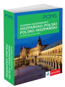 Okładka książki Kieszonkowy słownik pol-hiszpań, hiszpań-pol PONS