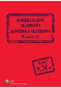 Okładka książki Kodeks karny skarbowy Kontrola skarbowa