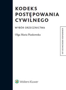Okładka książki Kodeks postępowania cywilnego Wybór orzecznictwa