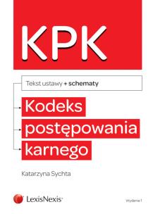 Opakowanie Kodeks postępowania karnego ze schematami