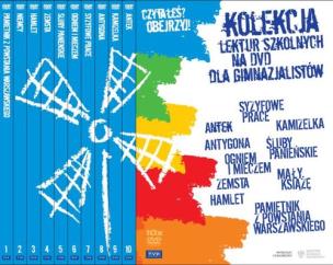 Okładka książki Kolekcja lektur szkolnych na DVD dla gimnazjalistów Box