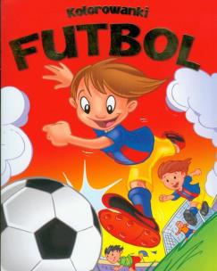 Okładka książki Kolorowanki Futbol Zeszyt czerwony