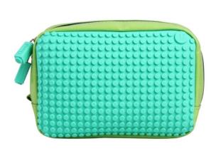 Opakowanie Kosmetyczka Pixel Bags beżowo-turkusowa