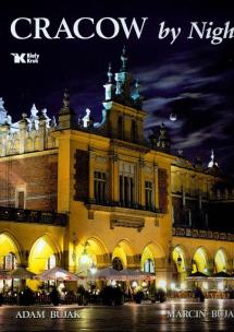 Okładka książki Kraków nocą w. ang (Cracow by Night) Biały Kruk
