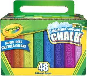Okładka książki Kreda tęczowa 48 kolorów CRAYOLA