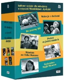 Okładka książki Kultowe seriale dla młodzieży w reżyserii Stanisława Jędryki (box) film dvd