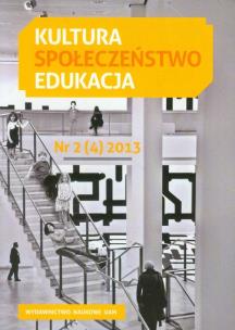 Opakowanie Kultura Społeczeństwo Edukacja nr 2 (4) 2013