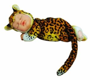 Opakowanie Lalka Anne Geddes Śpiący leopard 40 cm
