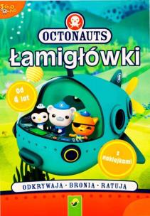 Okładka książki Łamigłówki z naklejkami - Octonautus
