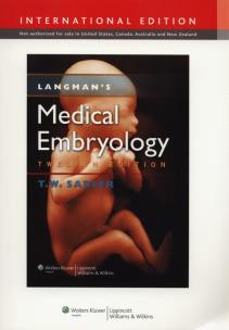 Okładka książki Langman's Medical Embryology