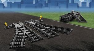 Okładka książki Lego City Zwrotnica kolejowa